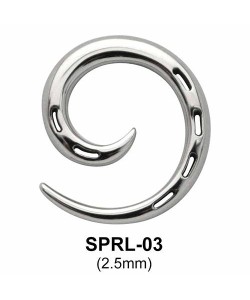 P Shaped S316L Spirals SPRL-03